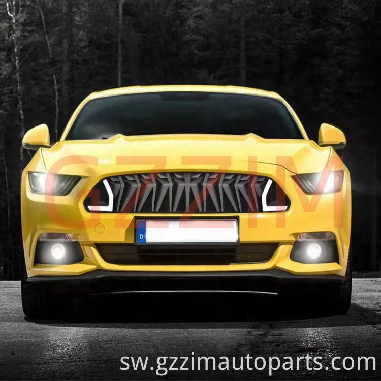 Auto Parts Car TRT  Grille ABS Plastic Front Grille For Mustang